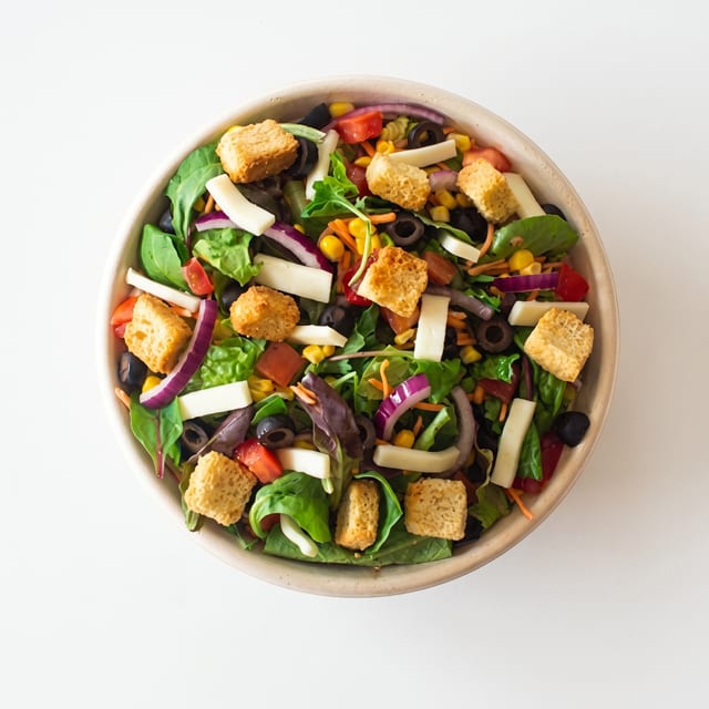 Custom Built Salad.