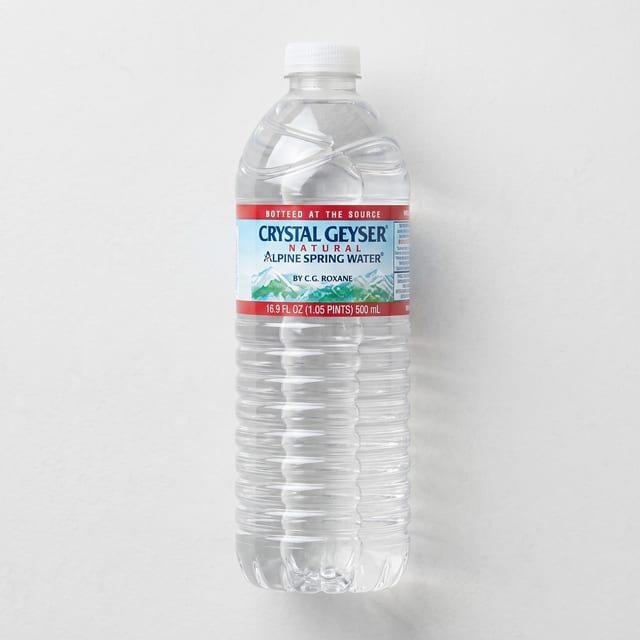 Bottled Water.